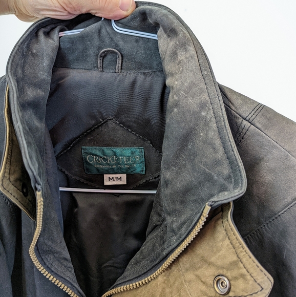 Cricketeer leather jacket - Picture 4 of 5